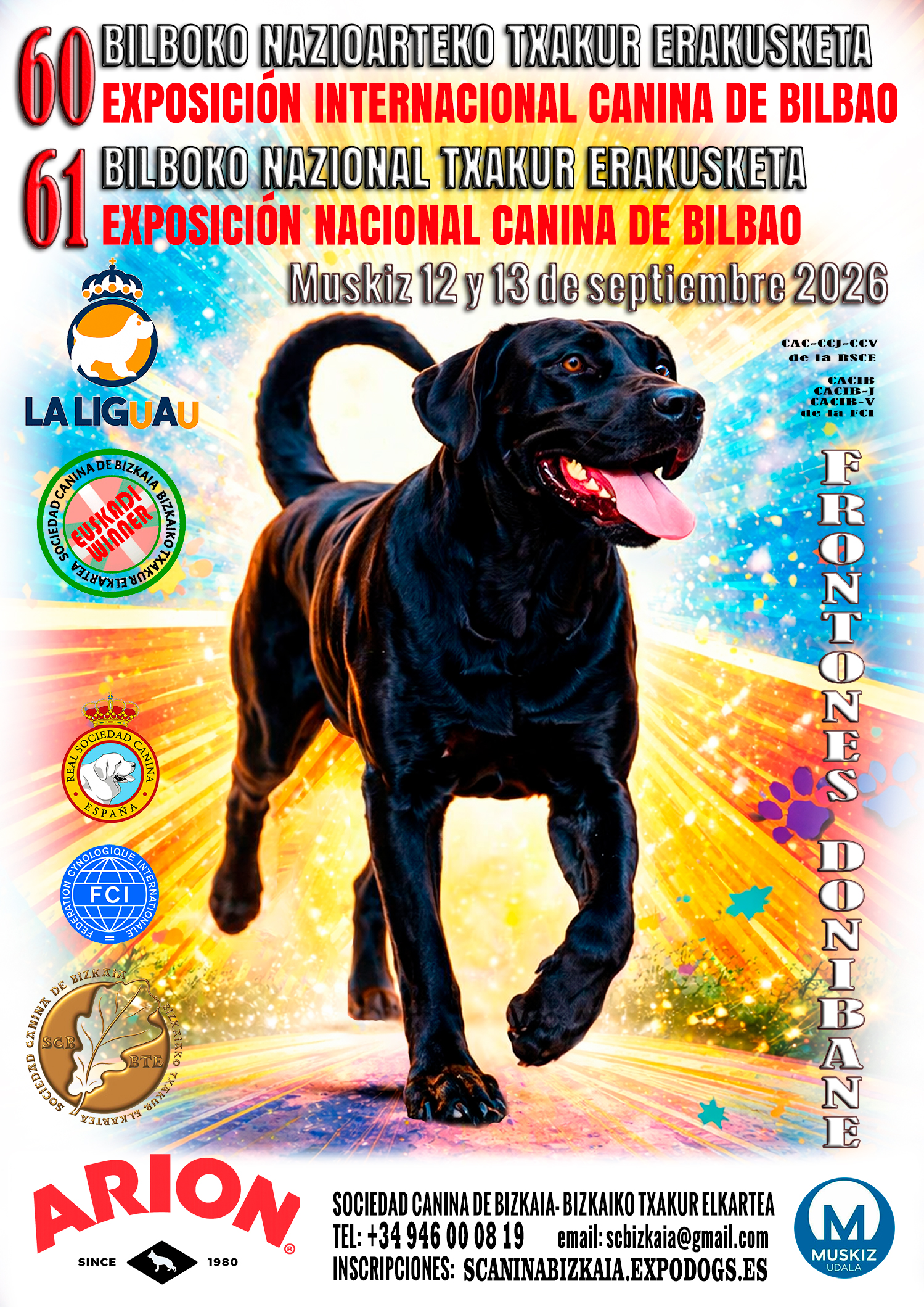 EXPOSICIÓN VIZCAYA 2026 (60 NACIONAL + 61 INTERNACIONAL)